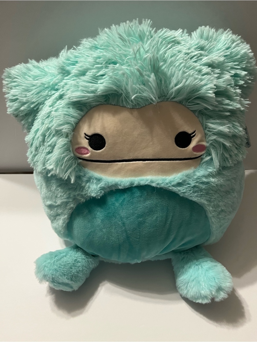 Squishmallows Rare Bigfoot blue Yeti